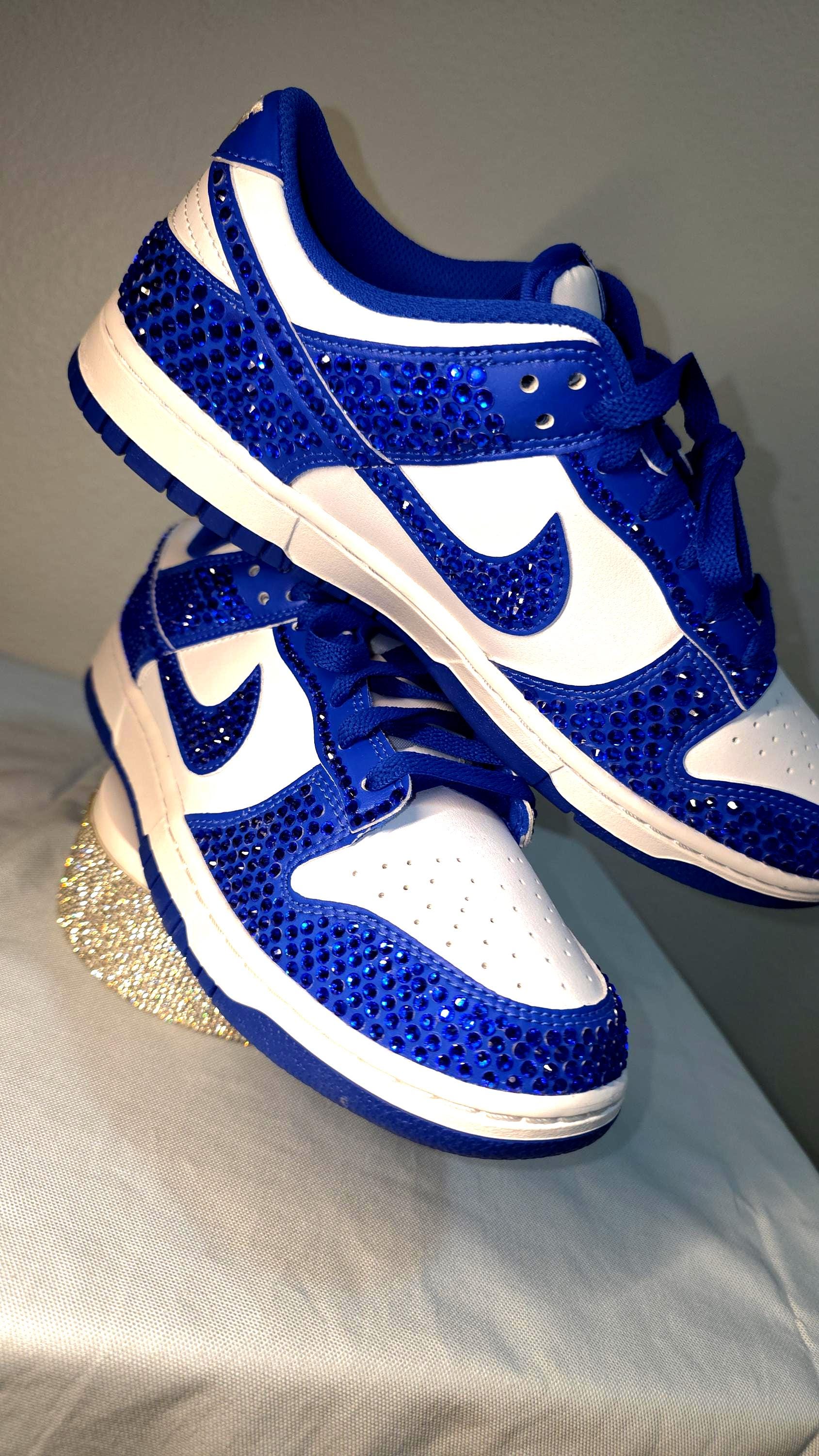 Custom ADULT Hyper Royal Dunk Sneakers