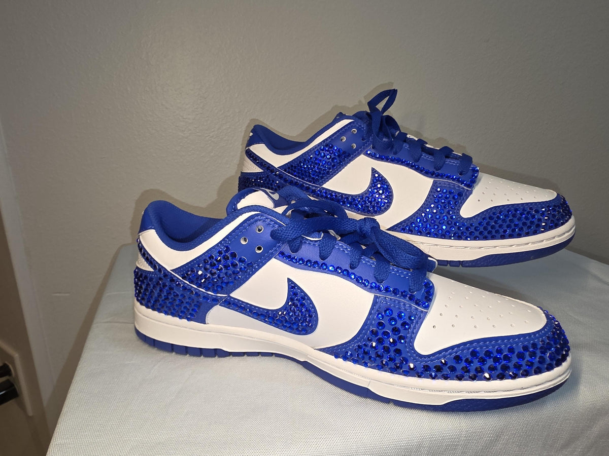 Custom ADULT Hyper Royal Dunk Sneakers
