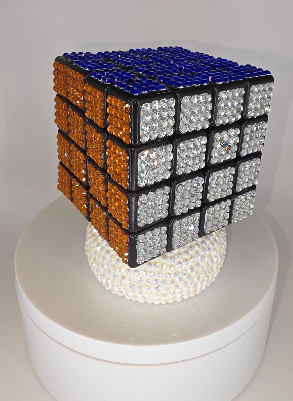 Rhinestone Retro Rubik's Cubes