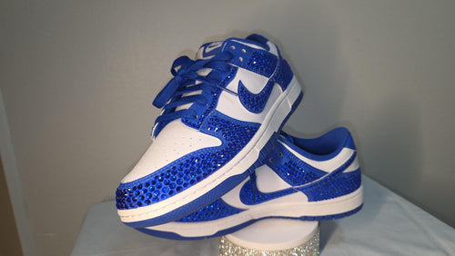 Custom ADULT Hyper Royal Dunk Sneakers