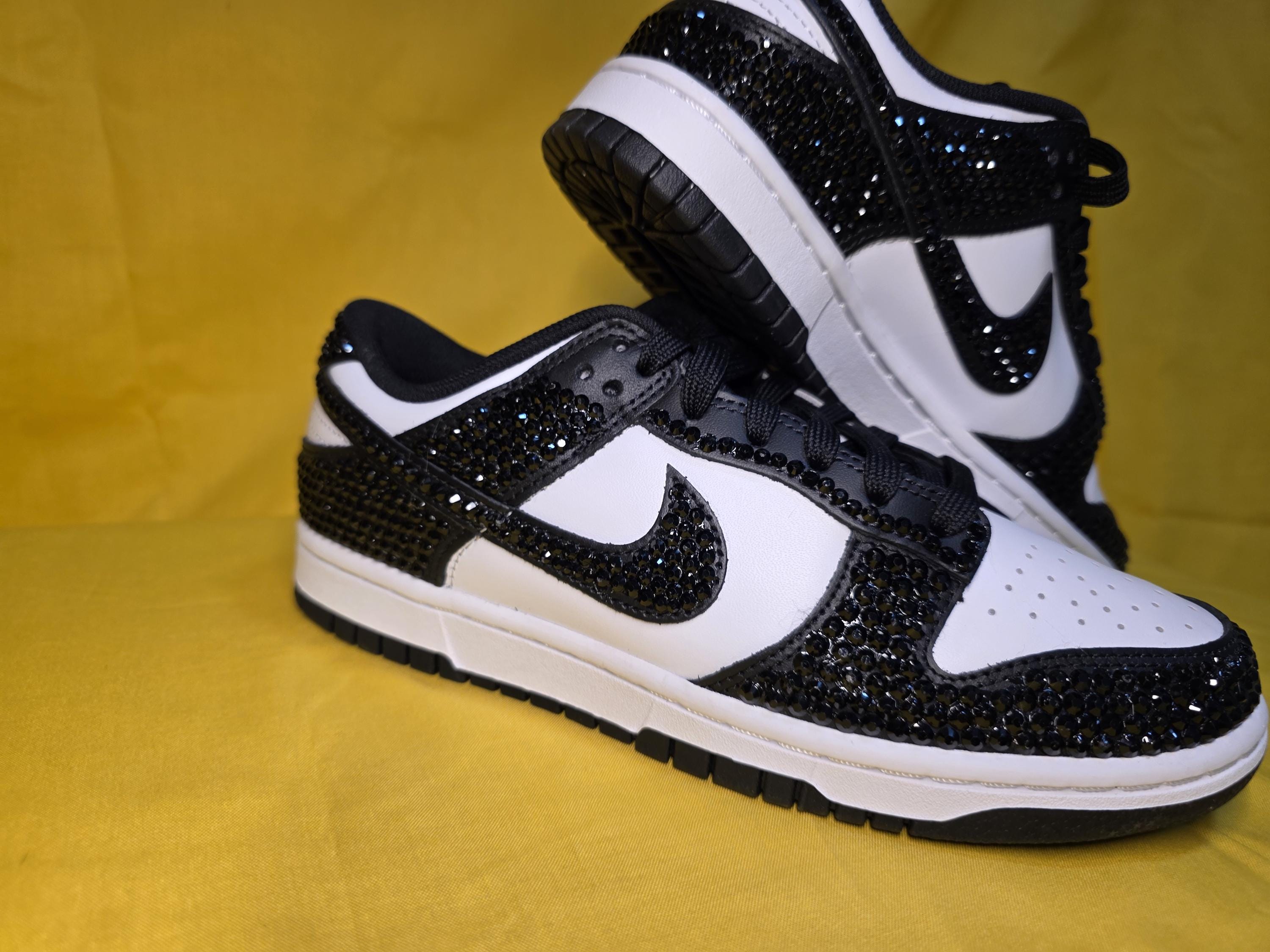 Custom Sneakers- ADULT Panda Dunks