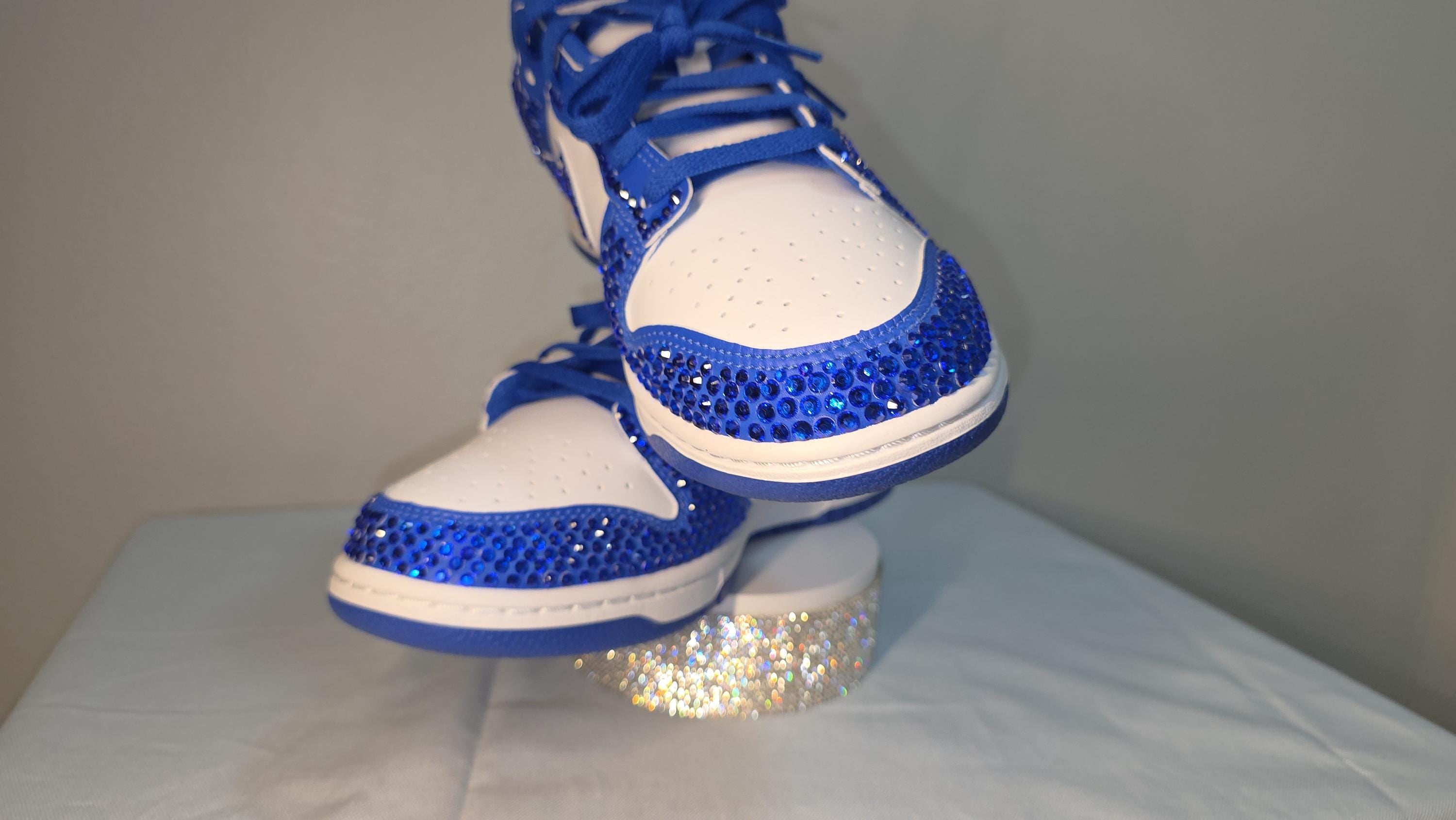 Custom ADULT Hyper Royal Dunk Sneakers