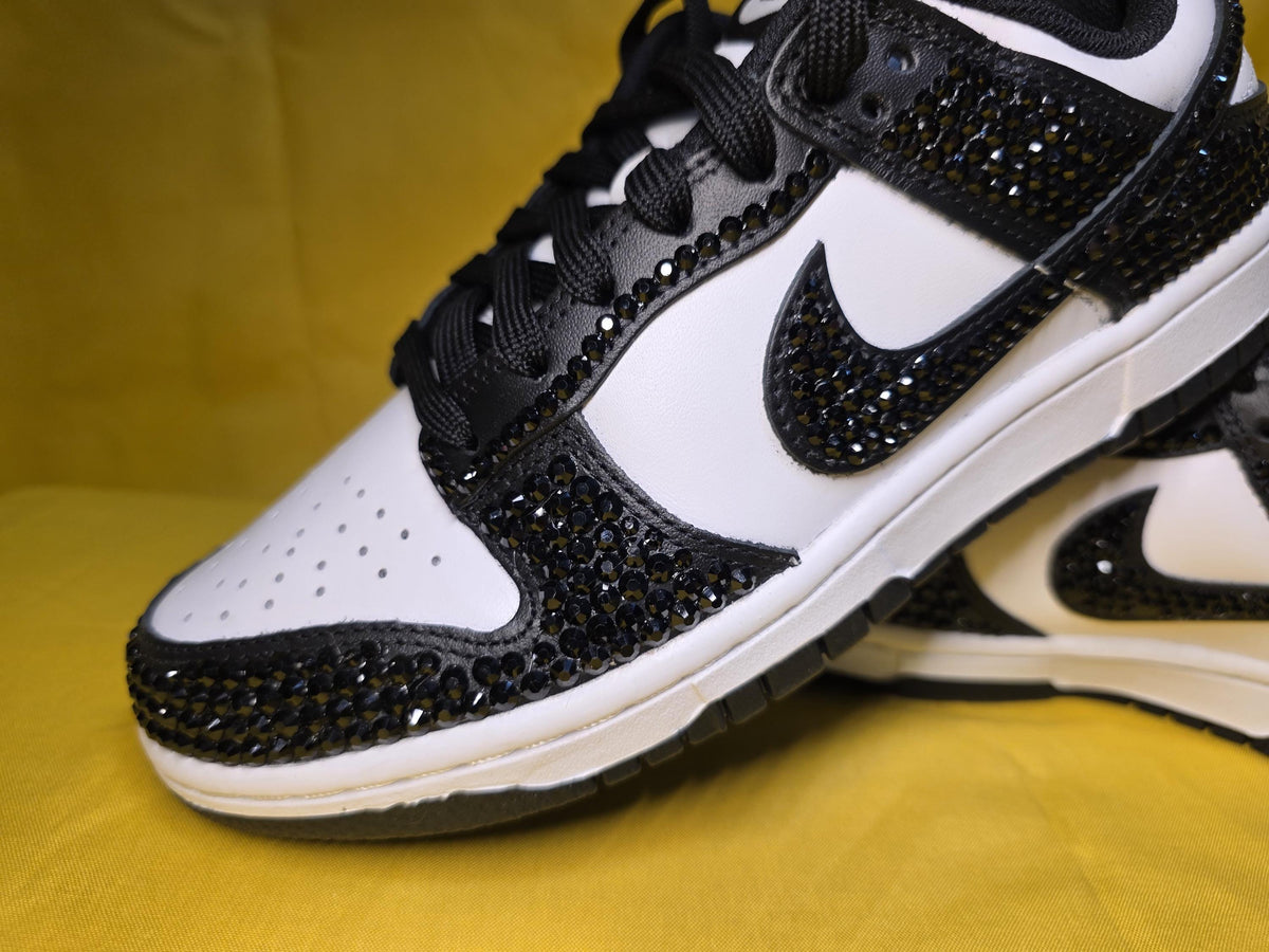 Custom Sneakers- ADULT Panda Dunks