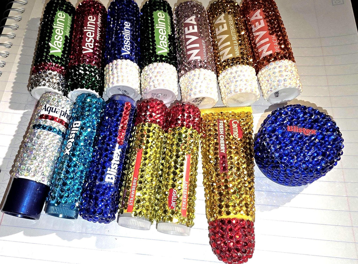SPARKLE STICKS Carmex, Vaseline, Nivea, Aquaphor, Blistex, O'Keefs