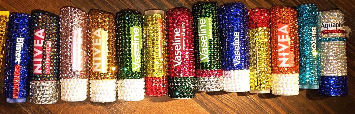 SPARKLE STICKS Carmex, Vaseline, Nivea, Aquaphor, Blistex, O'Keefs
