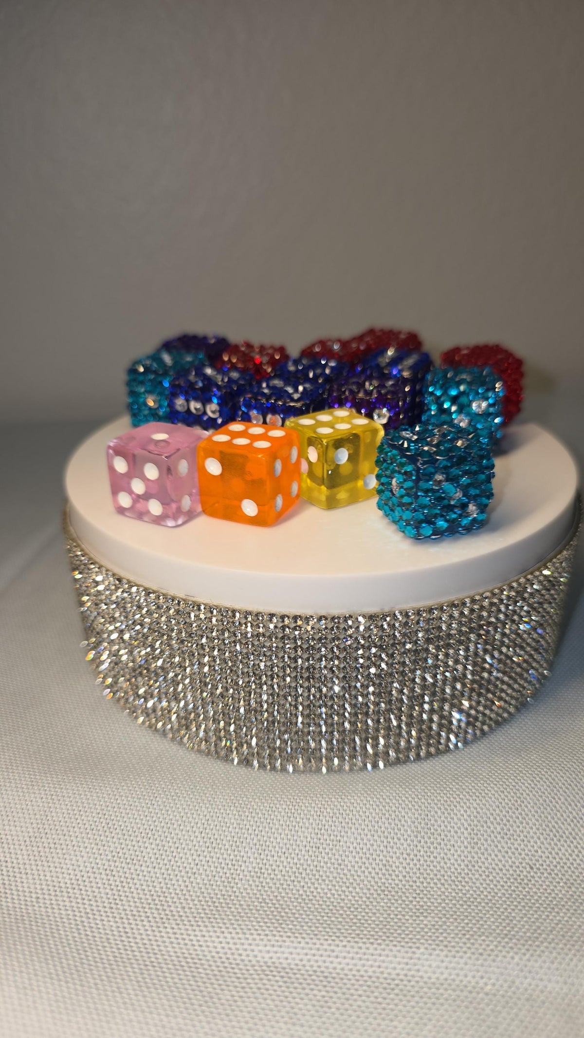 Disco Dice Conversation Starter Elite Decor 16mm Resin Standard Dice