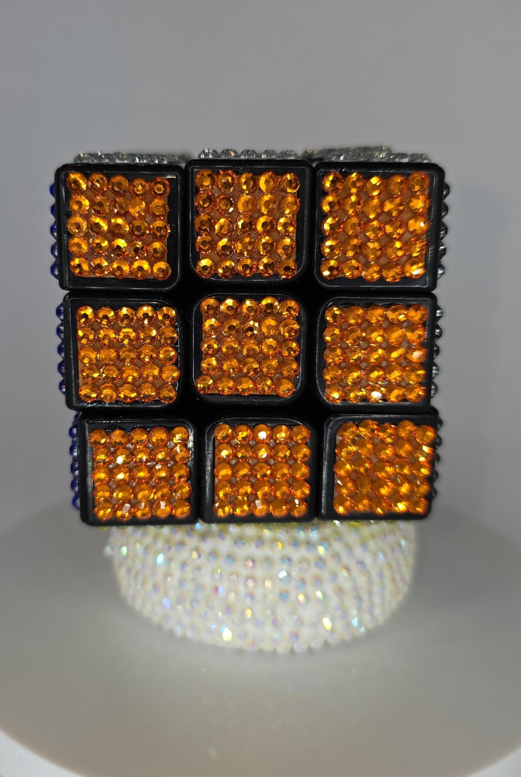 Rhinestone Retro Rubik's Cubes