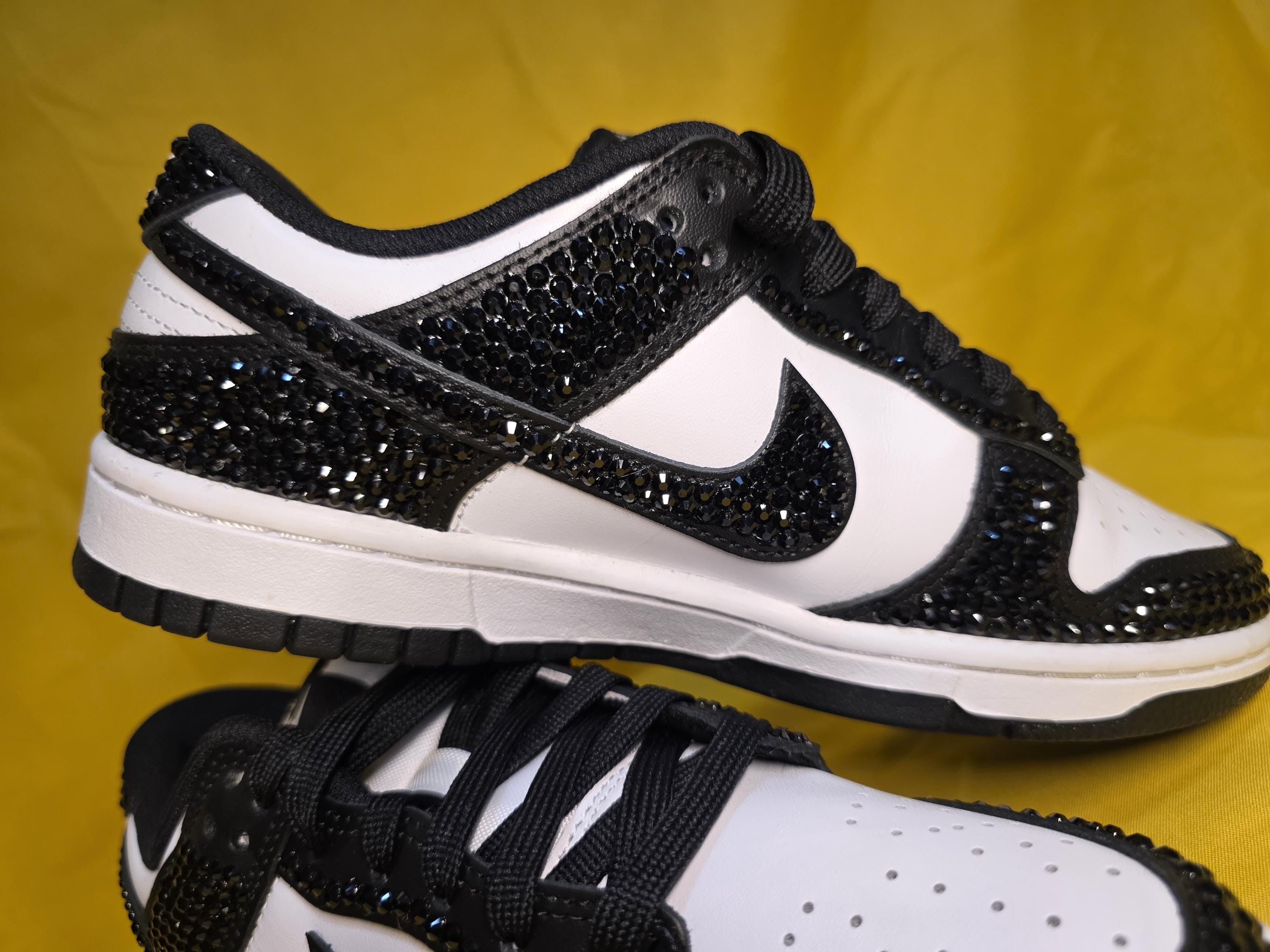 Custom Sneakers- ADULT Panda Dunks